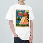 YS VINTAGE WORKSのフランス・オランジーナ "Tri Naranjus" 　レトロポスター Heavyweight T-Shirt