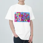 jinkokoのユメと魚 ヘビーウェイトTシャツ