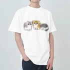 ふわにゃんshopののんびりにゃんず Heavyweight T-Shirt