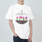 温泉が好き！～温泉グッズのお店～の花が好き…温泉はもっと好き！ Heavyweight T-Shirt