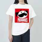 BEACSのPUGNANDES2022_Red ヘビーウェイトTシャツ
