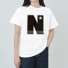 NOBチャンネルストアのN STAR ブラック ヘビーウェイトTシャツ