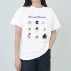 nantonakuのcat 図鑑 ヘビーウェイトTシャツ