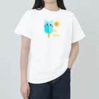 たまねこのアイスを愛する猫 ヘビーウェイトTシャツ