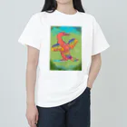 100 Papageno Storyの飛べない鳥のかけるん ヘビーウェイトTシャツ