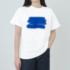 aoi.aoのMy Original Version - colored BLUE ヘビーウェイトTシャツ