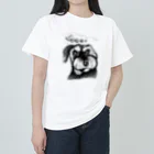 Dragonの店のミニチュアシュナウザーのレオンくん ヘビーウェイトTシャツ