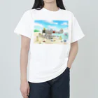 Kurobe-22のどうぶつさん ヘビーウェイトTシャツ