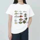 ゆの者ゆっこの堤防から釣れる魚 Heavyweight T-Shirt