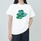 rakkosoda / コマイの葉っぱと魚と雨 Heavyweight T-Shirt