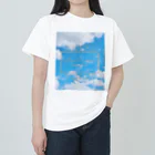 ゆにねこ惑星のପ天使の夏休みଓ青空旅行 Heavyweight T-Shirt