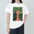 片倉のフラミンゴ Heavyweight T-Shirt