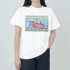 歯のマンガの歯とみんな ヘビーウェイトTシャツ