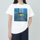 みま みふね｜mima mifuneのあさくさえき ヘビーウェイトTシャツ