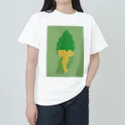 AI作家さむねこの作品集のIce Cat Matcha ヘビーウェイトTシャツ