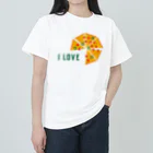 hrponponaのI LOVE ピザ Heavyweight T-Shirt