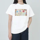 sandy-mのマスキングテープのお花畑 Heavyweight T-Shirt