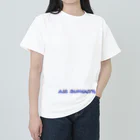 Air Sumouthの☆エアースマース文字☆ ヘビーウェイトTシャツ