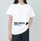 FROG'S TERRA LTDのシルエット　ロゴ　ディープシーブルー Heavyweight T-Shirt