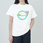 下田村の喫煙マーク Heavyweight T-Shirt