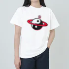 love and peace の赤デカいやし Heavyweight T-Shirt