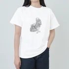 猫の浮世絵・草紙の大見得を切るふく Heavyweight T-Shirt