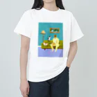 matsuorrrのネコ科の面々 ヘビーウェイトTシャツ