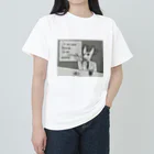 BUTTER on da パンのぼくウーパールーパーだからわからない Heavyweight T-Shirt