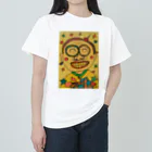 hanageyasuyoのこんにちは鼻毛さん ヘビーウェイトTシャツ