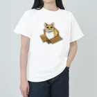 縁-yukari-のダンボールにゃんこ Heavyweight T-Shirt