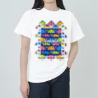 ハナドリカ SUZURI店の雨傘の照明 Heavyweight T-Shirt