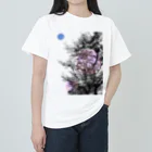 shi-chi Labo graph(詩一）の蒼点と桜 Heavyweight T-Shirt