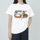Y.T.S.D.F.Design　自衛隊関連デザインのレンジャー徽章　ノーズアート風 Heavyweight T-Shirt