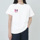 不可能姉妹のにっちもさっちもの不可能姉妹のにっちもさっちも ヘビーウェイトTシャツ