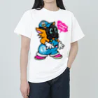 grind popのgp-汚染された世界 ヘビーウェイトTシャツ