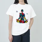 Spacy5 Official Onlineの蝶々　ヨギーニ ヘビーウェイトTシャツ