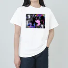 未頼まいごのドット絵さぶかる ヘビーウェイトTシャツ