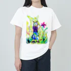 あおニャーマンの猫の少年 Heavyweight T-Shirt