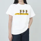 Fumi Fumiの電車に乗るFumiFumi ヘビーウェイトTシャツ