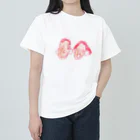 KAKAKULAのなかよしさん ヘビーウェイトTシャツ