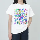 R☆worldのカラフルクリスタル Heavyweight T-Shirt