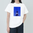 青江鍛錬道場のBlue Blue 01 ヘビーウェイトTシャツ