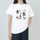 nachau7の土偶の静かな声 ヘビーウェイトTシャツ