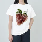 脂身通信Ｚのかいわれ大根の生ハム巻き_220722 Heavyweight T-Shirt