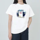 なぞネコの船のなぞネコスモ Heavyweight T-Shirt