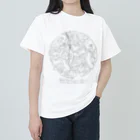 金魚たちの夏祭り👘🎋🎇の金魚たちの夏祭り 2022モノクロモデル ヘビーウェイトTシャツ
