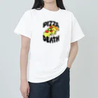 KANTAROのピザデス (black) ヘビーウェイトTシャツ