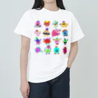 SHIHO NO WAの宇宙のかいぶつちゃん ヘビーウェイトTシャツ