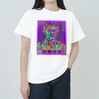 GAJHABA(画蛇•葉)地下から浮上NFTのMR.CHIN ヘビーウェイトTシャツ