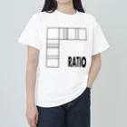 tenTenのRatio 比率模様 ヘビーウェイトTシャツ